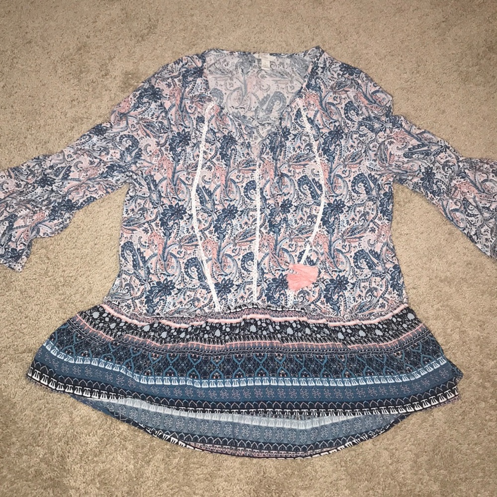 Cato Boho style top Large